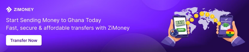 Start Sending Money to Ghana Today with ZiMoney